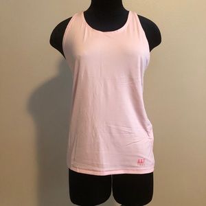 Abercrombie & Fitch Light Pink Active Running Tank Top